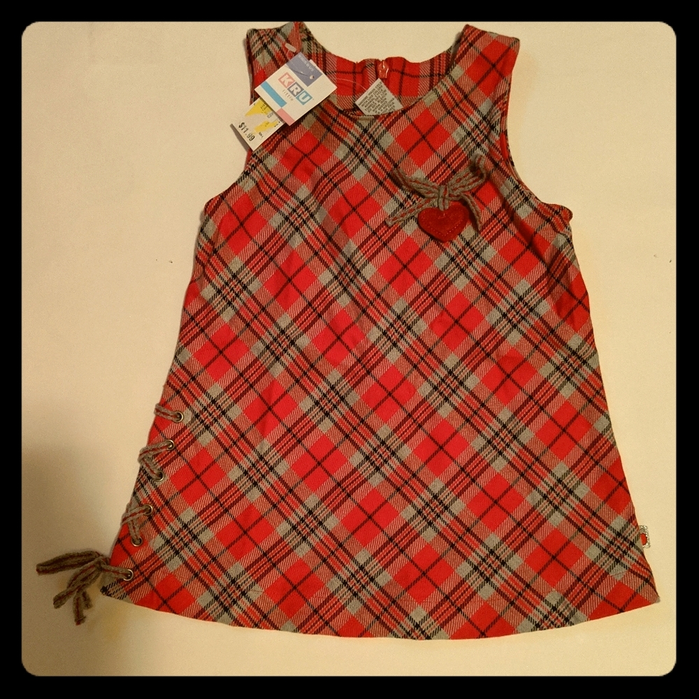 Plaid Girls Dress